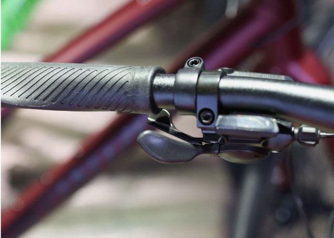 Manetka przerzutek w rowerze